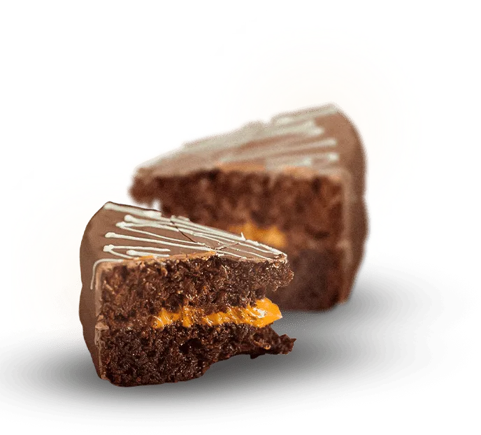Bolo de chocolate com doce de leite
