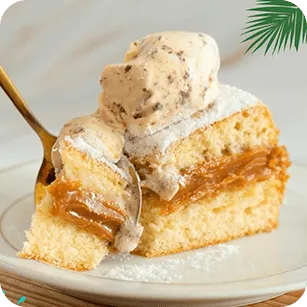 Bolo de ninho com doce de leite Bolo da Madre