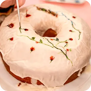 Bolo tradicional artístico Bolo da Madre